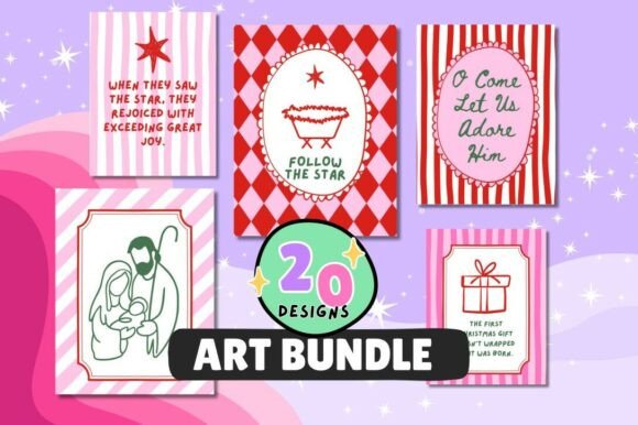 Christian Christmas Wall Art Illustrations Review