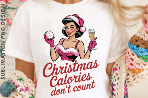 Christmas Calories Don t Count PNG Design for Illustrations