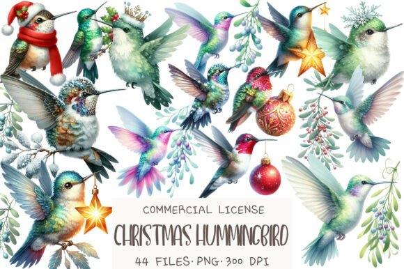 Christmas Hummingbird Clipart: A Brand Designer’s Review of Seasonal Illustrations