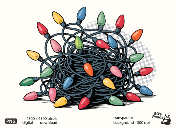 Christmas Light PNG: A Review for Illustrations and Blog Design