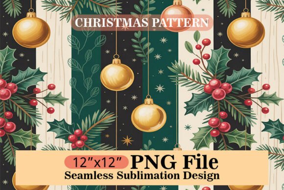 Christmas Seamless Sublimation Pattern Review