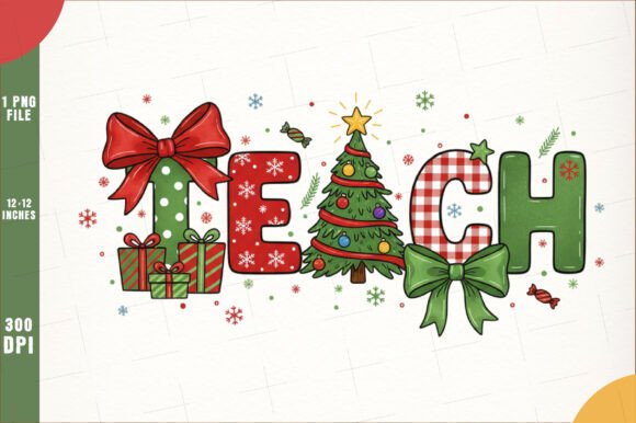 Coquette Christmas Teacher, Preppy Teach: Illustrations for Modern Editorial Design