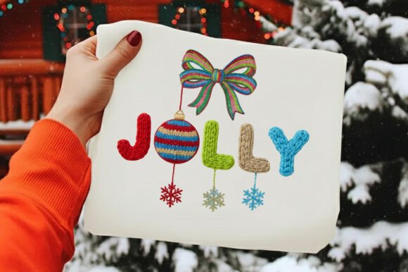 Holly Jolly Christmas Png Embroidery Review