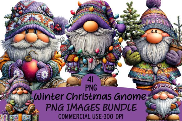 Winter Christmas Gnome Clipart Bundle: A Practical Review for Illustrations and Sellers